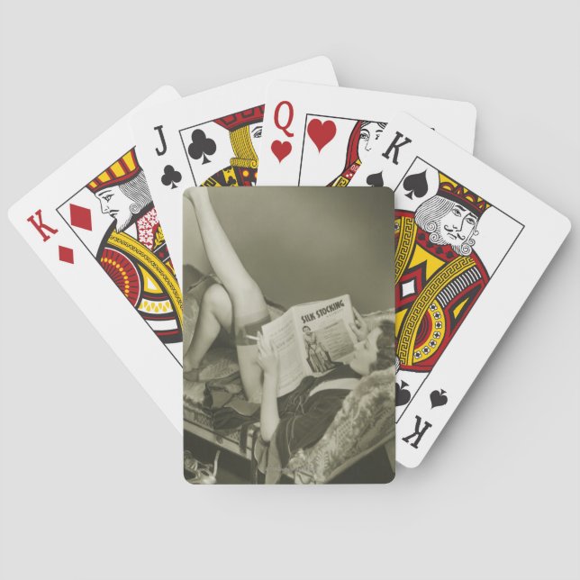 Magazine Spielkarten (Rückseite)