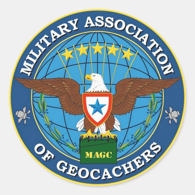 MAGC Siegel Ver 2.0 Runder Aufkleber (Vorderseite)