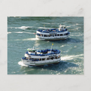 Magd of the Mist Boat: Niagara Falls Postkarte