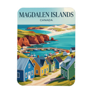 Magdalen-Inseln Kanada Magnet