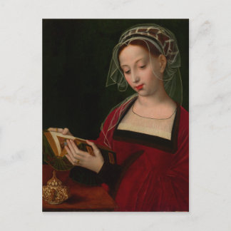 Magdalen-Lesung von Ambrosius Benson Postkarte