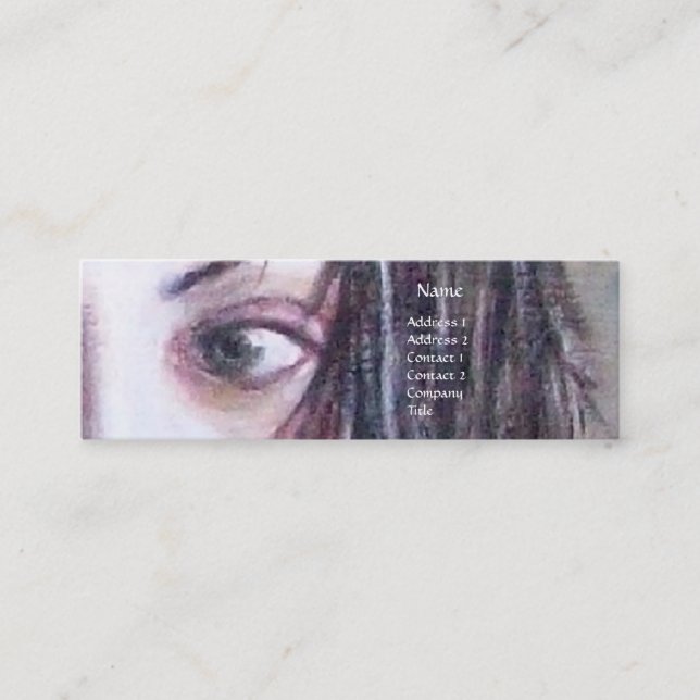 MAGDALEN MINI VISITENKARTE (Vorderseite)