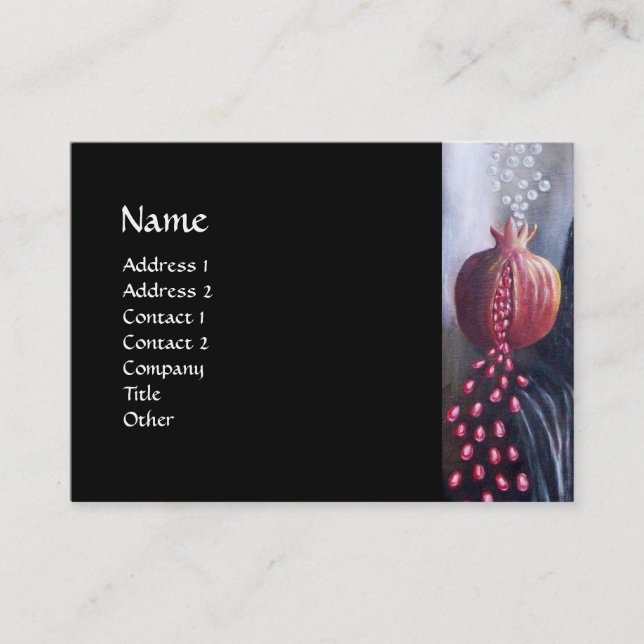 MAGDALEN VISITENKARTE (Vorderseite)