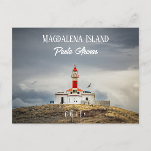 Magdalena Island Leuchtturm Postkarte