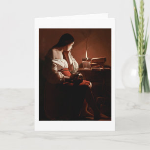 Magdalena mit der Rauchflame, La Tour Karte