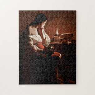 Magdalena mit der Rauchflame, La Tour Puzzle