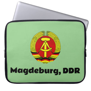 Magdeburg, DDR, Magdeburg, Deutschland (Ossi) Laptopschutzhülle
