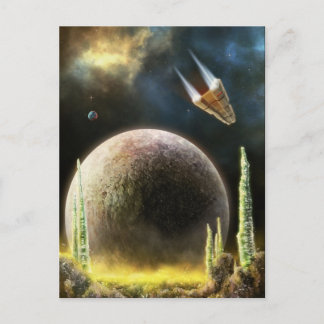 Magellan Explorer - Universe Oberfläche | SF Art Postkarte