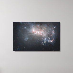 Magellanic zwergartige unregelmäßige Galaxie NGC Leinwanddruck