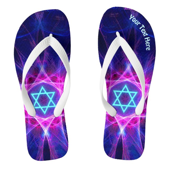 Magen Bet Fractal Flip Flops (Fußbett)