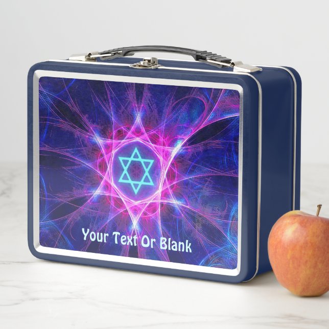 Magen Bet Fractal Metall Lunch Box (Beispiel)
