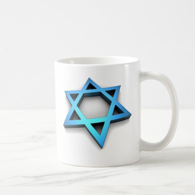 Magen David Kaffeetasse (Rechts)