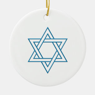 Magen David Keramik Ornament