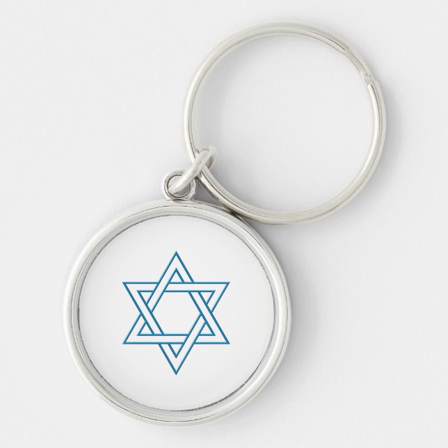Magen David Schlüsselanhänger (Vorne)