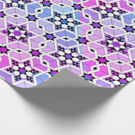 Magen- DavidBuntglas Geschenkpapier