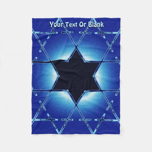 Magen Gimel Fleecedecke (Vorderseite)