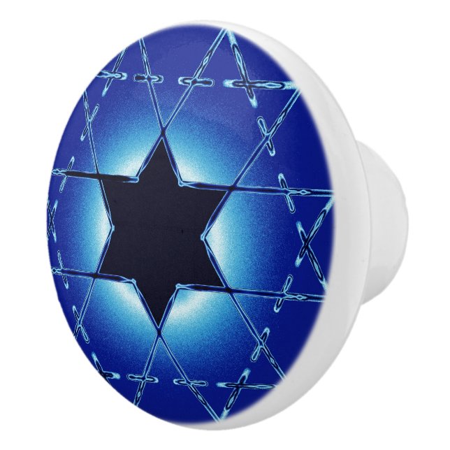 Magen Gimel Keramikknauf (Rechts)