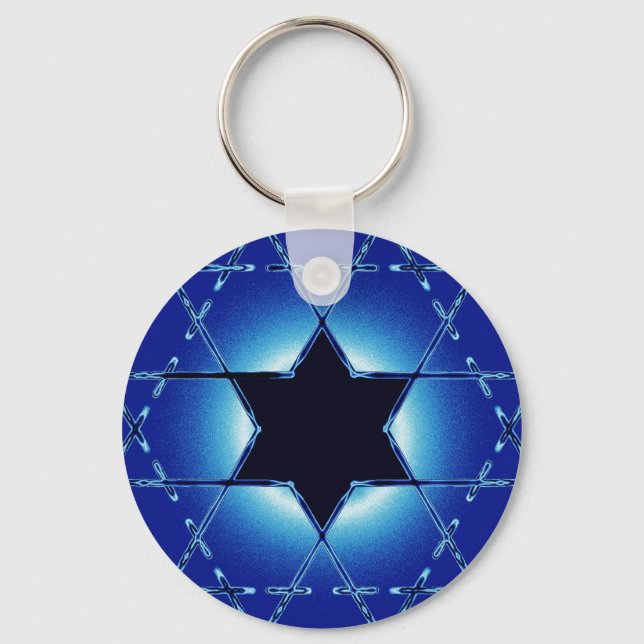 Magen Gimel Schlüsselanhänger (Vorderseite)