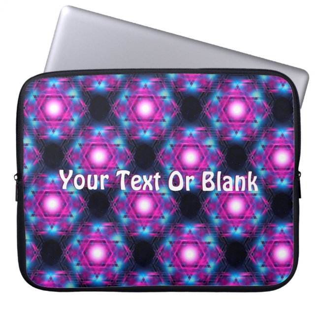 Magen Heh Fraktal Laptopschutzhülle (Vorderseite)