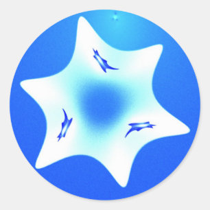 Magen Lavan Runder Aufkleber