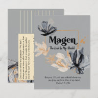 Magen | Namen Gottes Gottesfürchtige Schrift