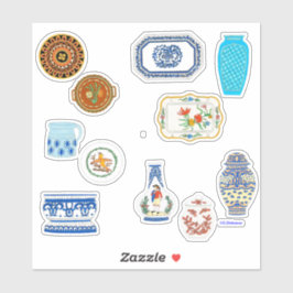 Mägen und Fauna Aufkleber