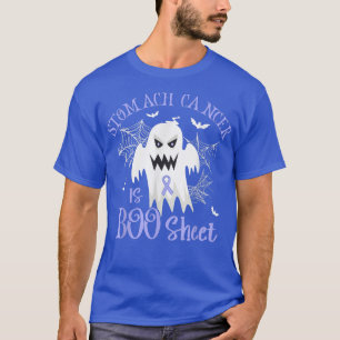 Magenkrebs ist der Bootschild Periwinkle Ribbon Ha T-Shirt
