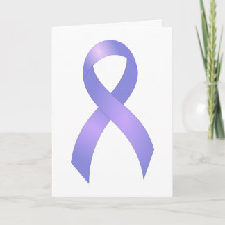 Magenkrebs Periwinkle Ribbon Karte
