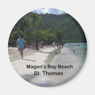 Magen's Bay Beach, St. Thomas Magnet
