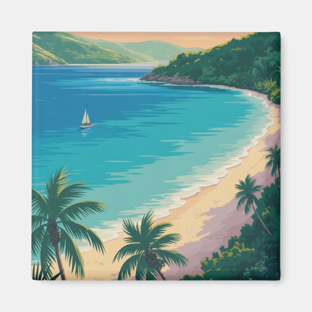 Magen's Bay, St. Thomas Magnet (Vorne)