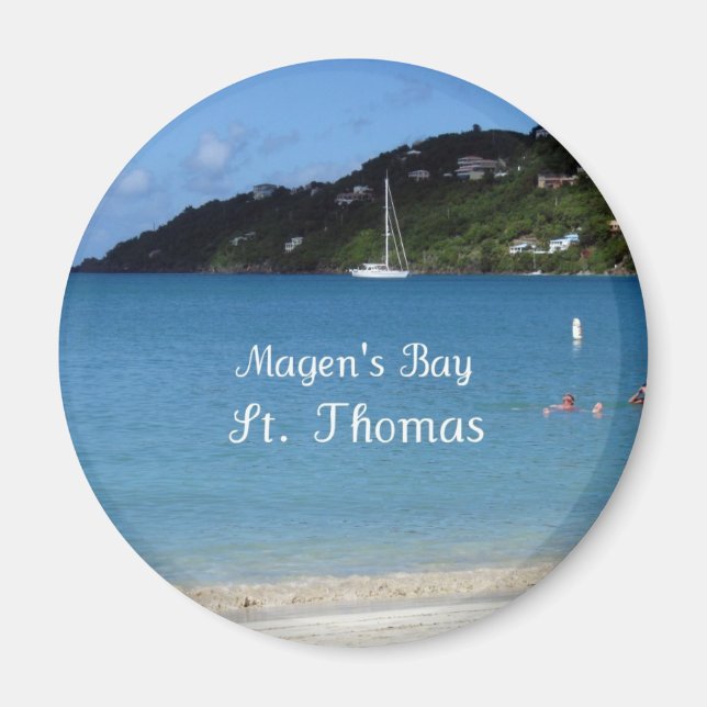 Magen's Bay, St. Thomas Magnet (Vorne)