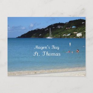 Magen's Bay, St. Thomas Postkarte