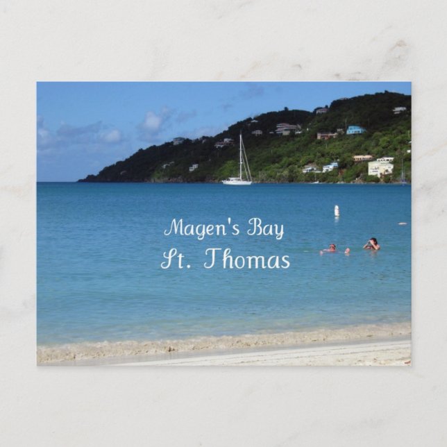 Magen's Bay, St. Thomas Postkarte (Vorderseite)