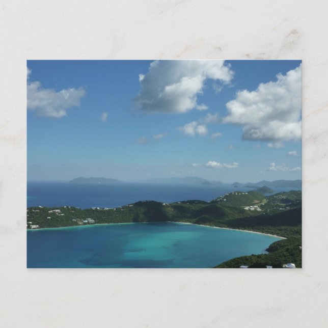 Magens Bay, St. Thomas Schöne Inselszene Postkarte (Vorderseite)