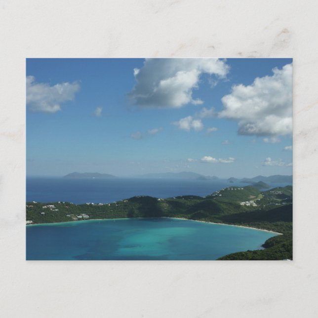 Magens Bay, St. Thomas Schöne Inselszene Postkarte (Vorderseite)