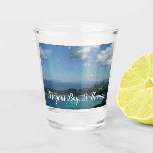 Magens Bay, St. Thomas Schöne Inselszene Schnapsglas