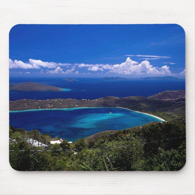 Magens Bay, St. Thomas, U.S. Jungfrau Islands Mousepad (Vorne)