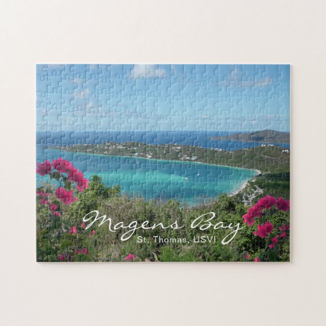 Magens Bay St. Thomas, USVI Tropical Beach Foto Puzzle (Horizontal)