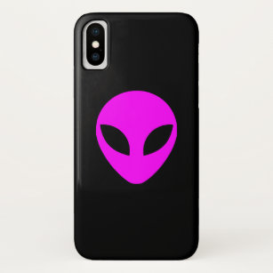 Magenta Alien Head Case-Mate iPhone Hülle