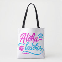 Magenta Aloha Beaches Summer Pub Personalisiert