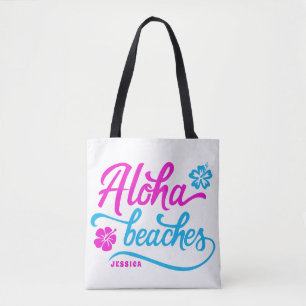 Magenta Aloha Beaches Summer Pub Personalisiert