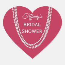 Magenta and Pearls Brautparty