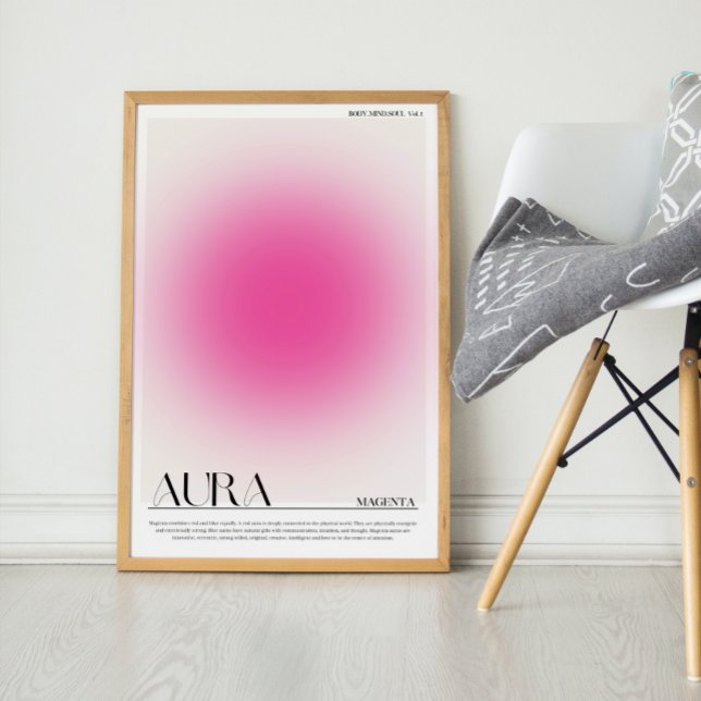 Magenta Aura Poster (Von Creator hochgeladen)