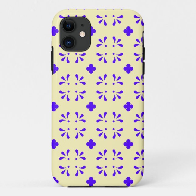 magenta Blume Case-Mate iPhone Fall Hülle (Rückseite)