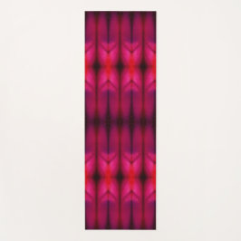 Magenta Blume Ikat Recoleta Yogamatte