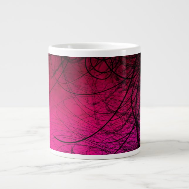 Magenta Chaos - Tasse des Kaffees (Vorderseite)