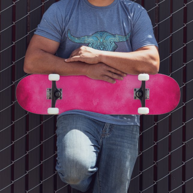 Magenta Cloud-Effekt Skateboard (Außenbereich 3)