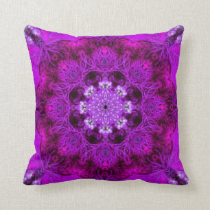 Magenta Coral Kissen