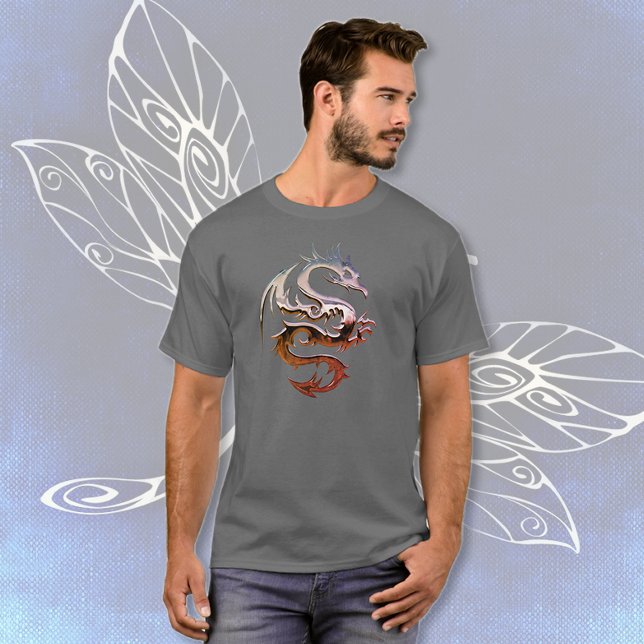 Magenta Dragon T - Shirt (Von Creator hochgeladen)