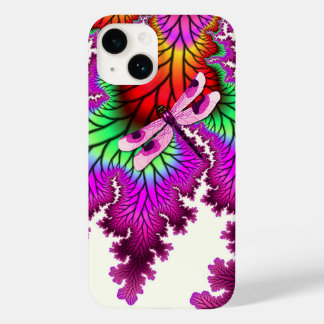 Magenta Dragonfly Case-Mate iPhone 14 Hülle